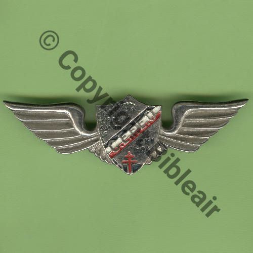 34.1  1945.47 GT.1.34 BEARN SAIGON BIEN HOA  SM INOX Bol Dos lisse 79mm Src.Y.GENTY 370Eur12.23 